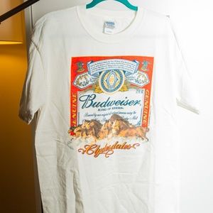 Budweiser Clydesdales t-shirt Sz L